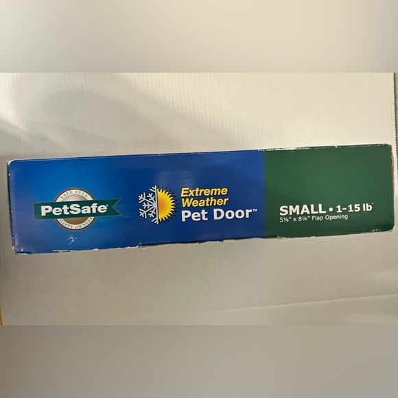 PetSafe Pet Doggie Door White Dogs Cats Small Animal Training Adjustable New - Picture 3 of 10